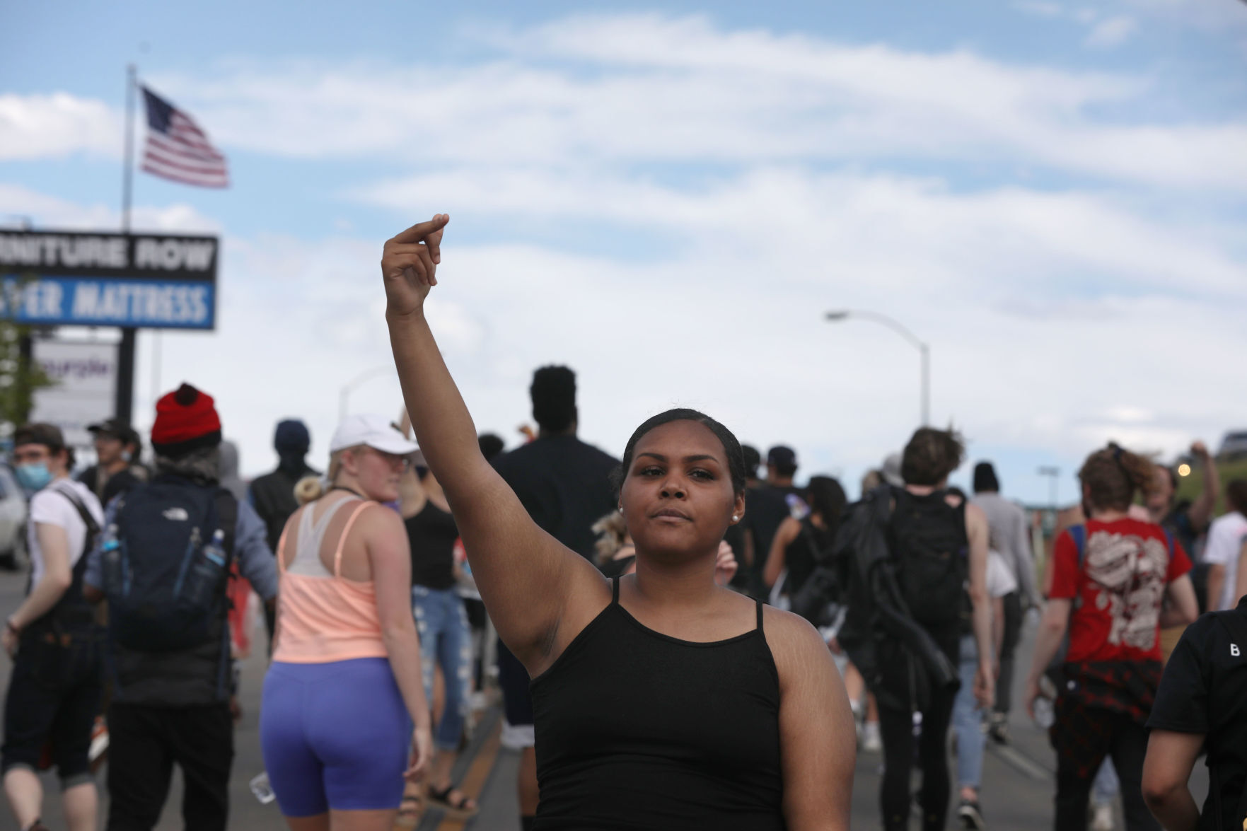 George Floyd protest